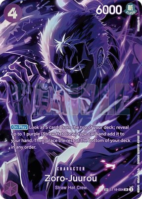Zoro-Juurou (SP), Legacy of the Master