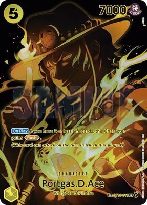 Portgas.D.Ace (SP), Legacy of the Master