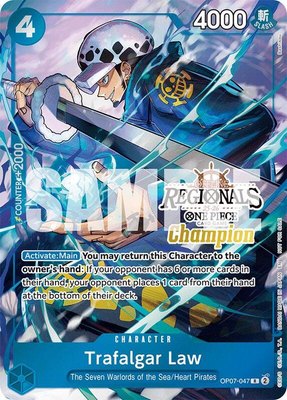 Trafalgar Law (Offline Regional Champion Card Set 2025 Vol.2), One Piece Promotion Cards