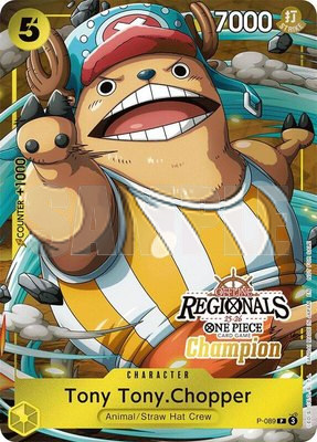 Tony Tony.Chopper (Offline Regional Champion Card Set 2025 Vol.2), One Piece Promotion Cards