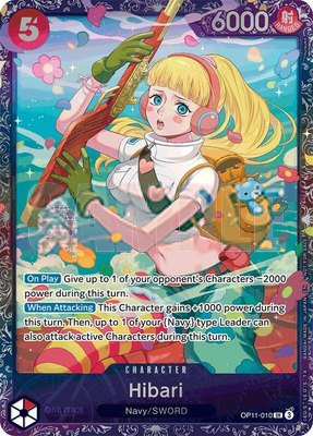 Hibari (Treasure Cup August 2025), One Piece Promotion Cards