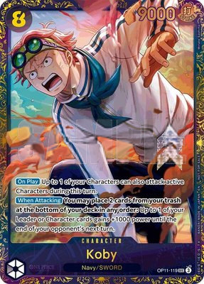 Koby (Treasure Cup August 2025), One Piece Promotion Cards
