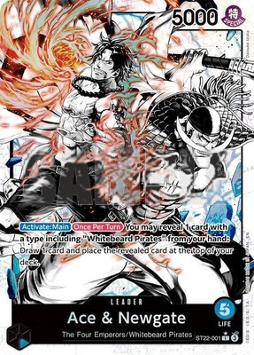 Ace & Newgate (Parallel), Starter Deck 22: Ace & Newgate
