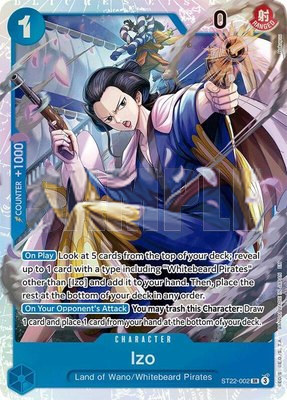 Izo, Starter Deck 22: Ace & Newgate