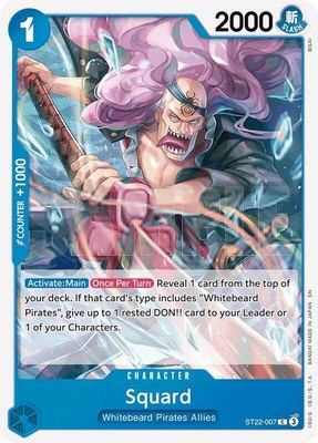 Squard, Starter Deck 22: Ace & Newgate