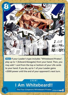 I Am Whitebeard!!, Starter Deck 22: Ace & Newgate