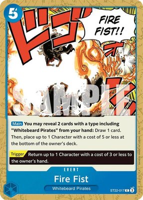Fire Fist, Starter Deck 22: Ace & Newgate