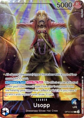 Usopp (Official Playmat -Limited Edition Vol. 3-), One Piece Promotion Cards
