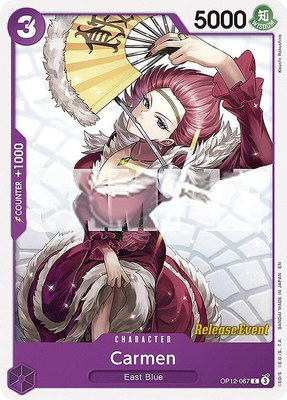 Carmen, Legacy of the Master Release Event Cards