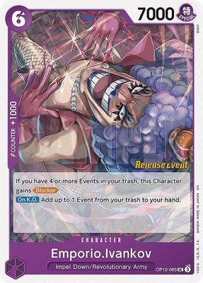 Emporio.Ivankov (065), Legacy of the Master Release Event Cards