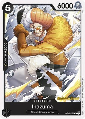 Inazuma, Legacy of the Master Release Event Cards