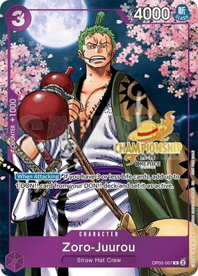 Zoro-Juurou (CS 25-26 Event Pack), One Piece Promotion Cards