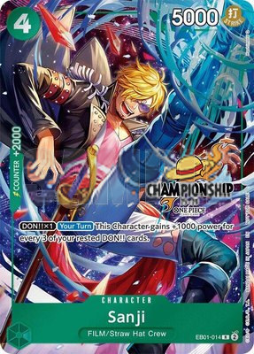 Sanji (CS 25-26 Celebration Pack), One Piece Promotion Cards
