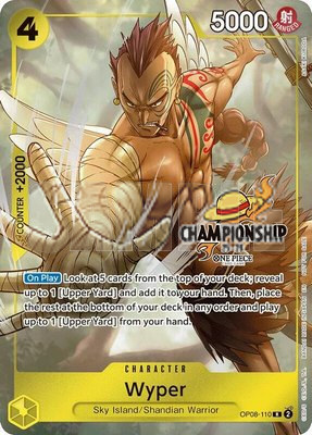 Wyper (CS 25-26 Celebration Pack), One Piece Promotion Cards