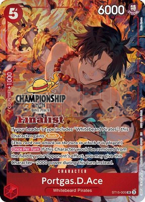 Portgas.D.Ace (CS 25-26 Finalist Card Set 1), One Piece Promotion Cards