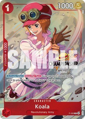 Koala (CS 25-26 Event Pack Finalist Ver.), One Piece Promotion Cards