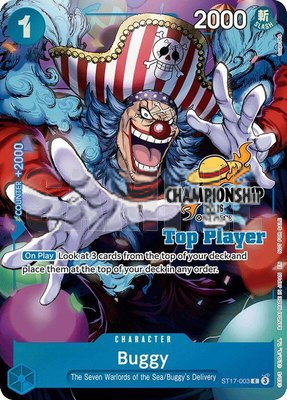 Buggy (CS 25-26 Top Player Pack), One Piece Promotion Cards