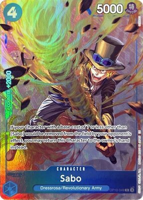 Sabo (Premium Card Collection -Best Selection Vol. 4-), One Piece Promotion Cards