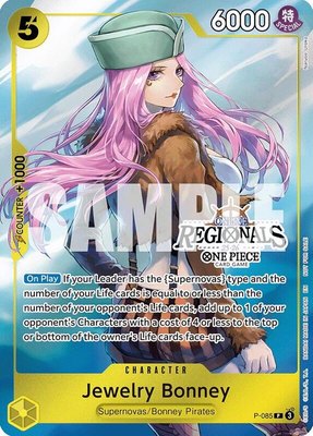 Jewelry Bonney (Online Regional Participation Pack 2025 Vol.2), One Piece Promotion Cards