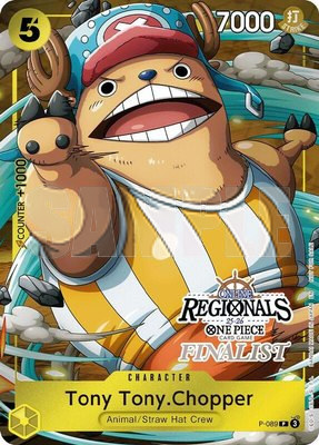 Tony Tony.Chopper (Online Regional Finalist Card Set 2025 Vol.2), One Piece Promotion Cards