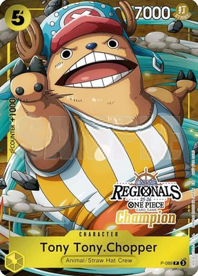 Tony Tony.Chopper (Online Regional Champion Card Set 2025 Vol.2), One Piece Promotion Cards