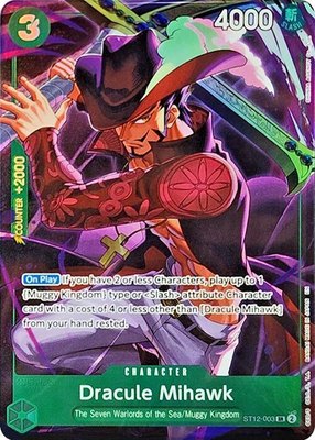 Dracule Mihawk (Illustration Box Vol.4), One Piece Promotion Cards