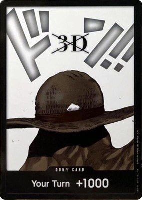 DON!! Card (3D) (Double Pack Set Vol. 8), Legacy of the Master