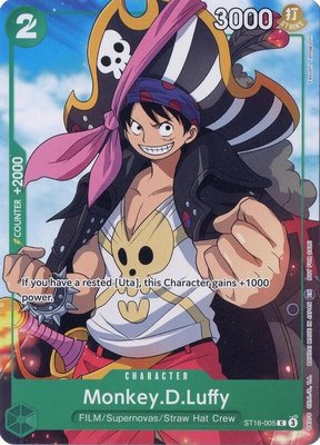 Monkey.D.Luffy (Welcome Pack Vol. 2), One Piece Promotion Cards