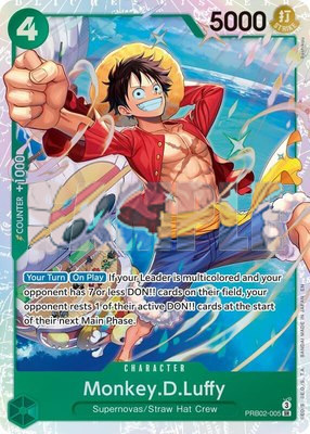 Monkey.D.Luffy, Premium Booster -The Best- Vol. 2