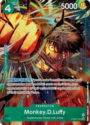 Monkey.D.Luffy (Alternate Art), Premium Booster -The Best- Vol. 2