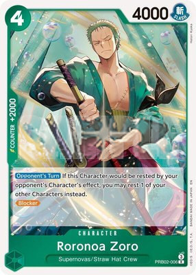 Roronoa Zoro, Premium Booster -The Best- Vol. 2