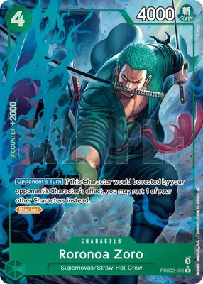 Roronoa Zoro (Alternate Art), Premium Booster -The Best- Vol. 2