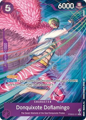 Donquixote Doflamingo (Alternate Art), Premium Booster -The Best- Vol. 2