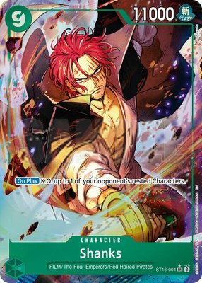 Shanks (Alternate Art), Premium Booster -The Best- Vol. 2