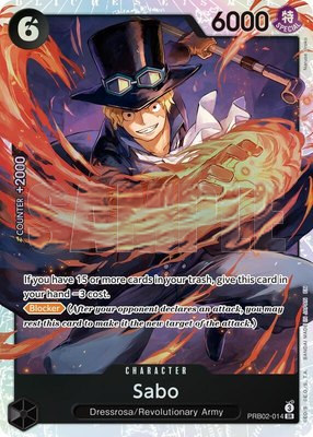 Sabo, Premium Booster -The Best- Vol. 2