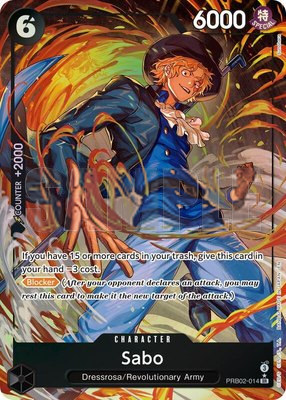 Sabo (Alternate Art), Premium Booster -The Best- Vol. 2