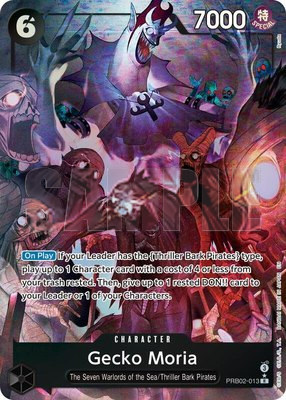 Gecko Moria (Alternate Art), Premium Booster -The Best- Vol. 2