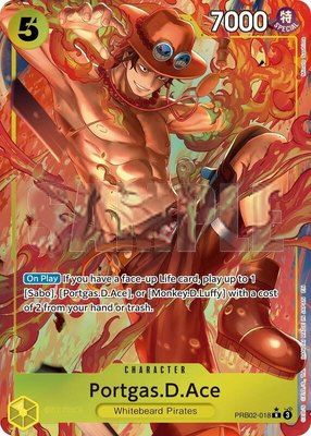 Portgas.D.Ace (Alternate Art), Premium Booster -The Best- Vol. 2