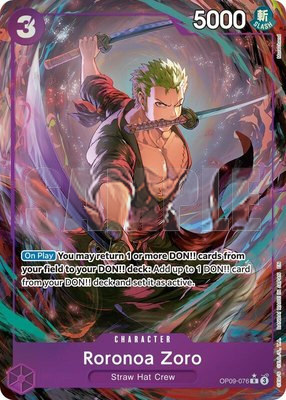 Roronoa Zoro (Alternate Art), Premium Booster -The Best- Vol. 2