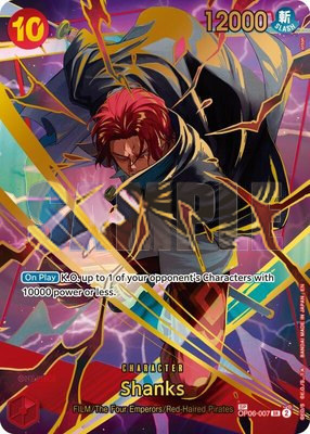 Shanks (SP), Premium Booster -The Best- Vol. 2
