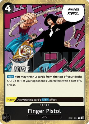 Finger Pistol (Reprint), Premium Booster -The Best- Vol. 2