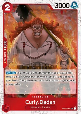 Curly.Dadan (Pirate Foil), Premium Booster -The Best- Vol. 2
