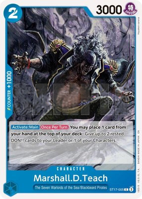 Marshall.D.Teach, Premium Booster -The Best- Vol. 2