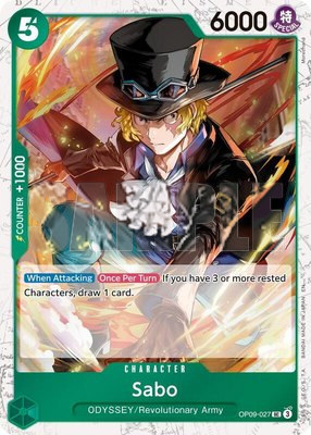 Sabo (Pirate Foil), Premium Booster -The Best- Vol. 2