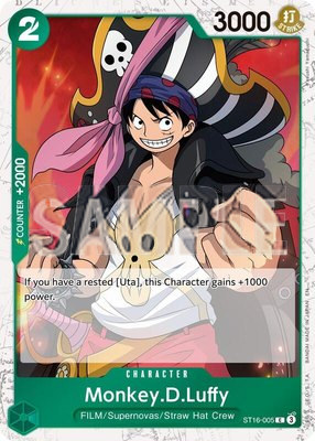 Monkey.D.Luffy (Pirate Foil), Premium Booster -The Best- Vol. 2
