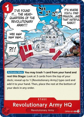 Revolutionary Army HQ (Reprint), Premium Booster -The Best- Vol. 2