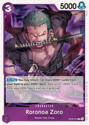 Roronoa Zoro, Premium Booster -The Best- Vol. 2