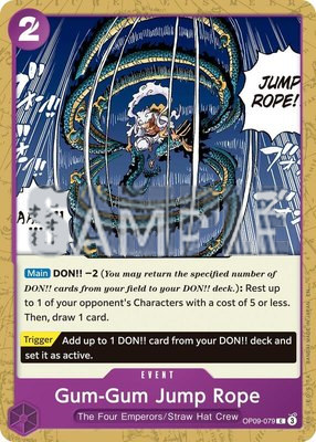 Gum-Gum Jump Rope (Reprint), Premium Booster -The Best- Vol. 2
