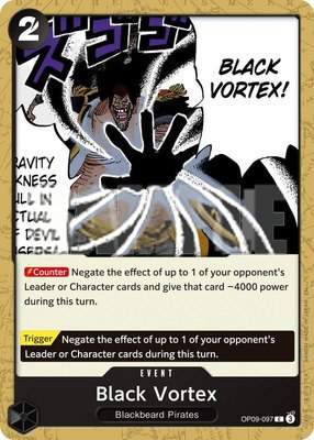 Black Vortex (Reprint), Premium Booster -The Best- Vol. 2