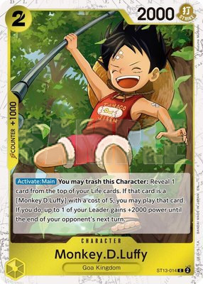Monkey.D.Luffy (Pirate Foil), Premium Booster -The Best- Vol. 2